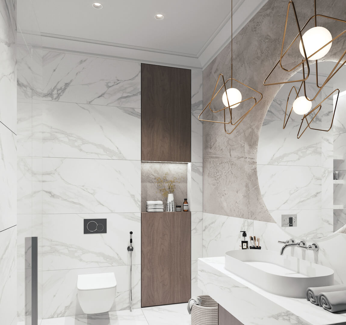 Классический стиль Душевая