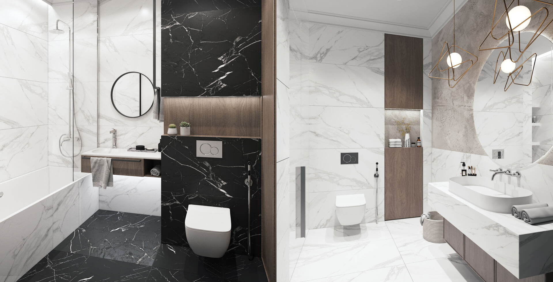 Классический стиль Ванная