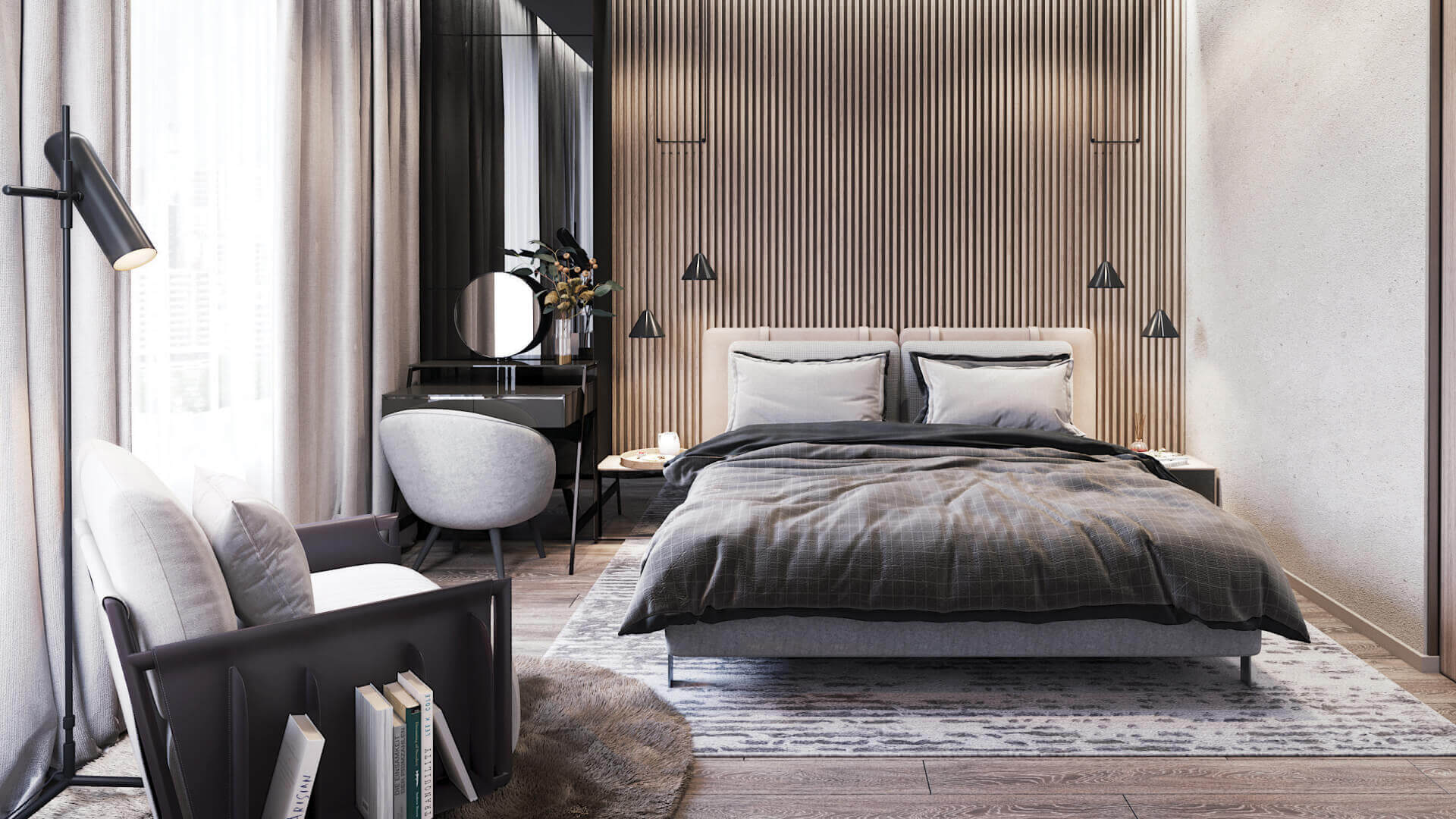 Современный стиль Мастер-спальня