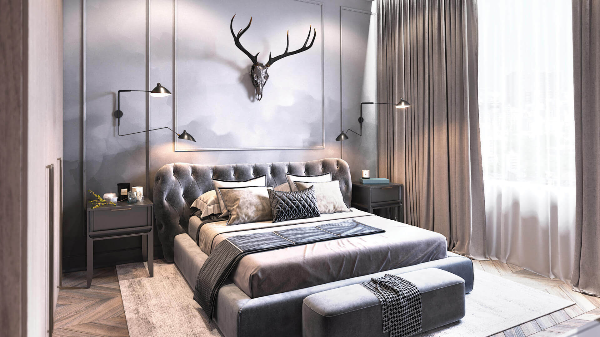 Классический стиль Спальня