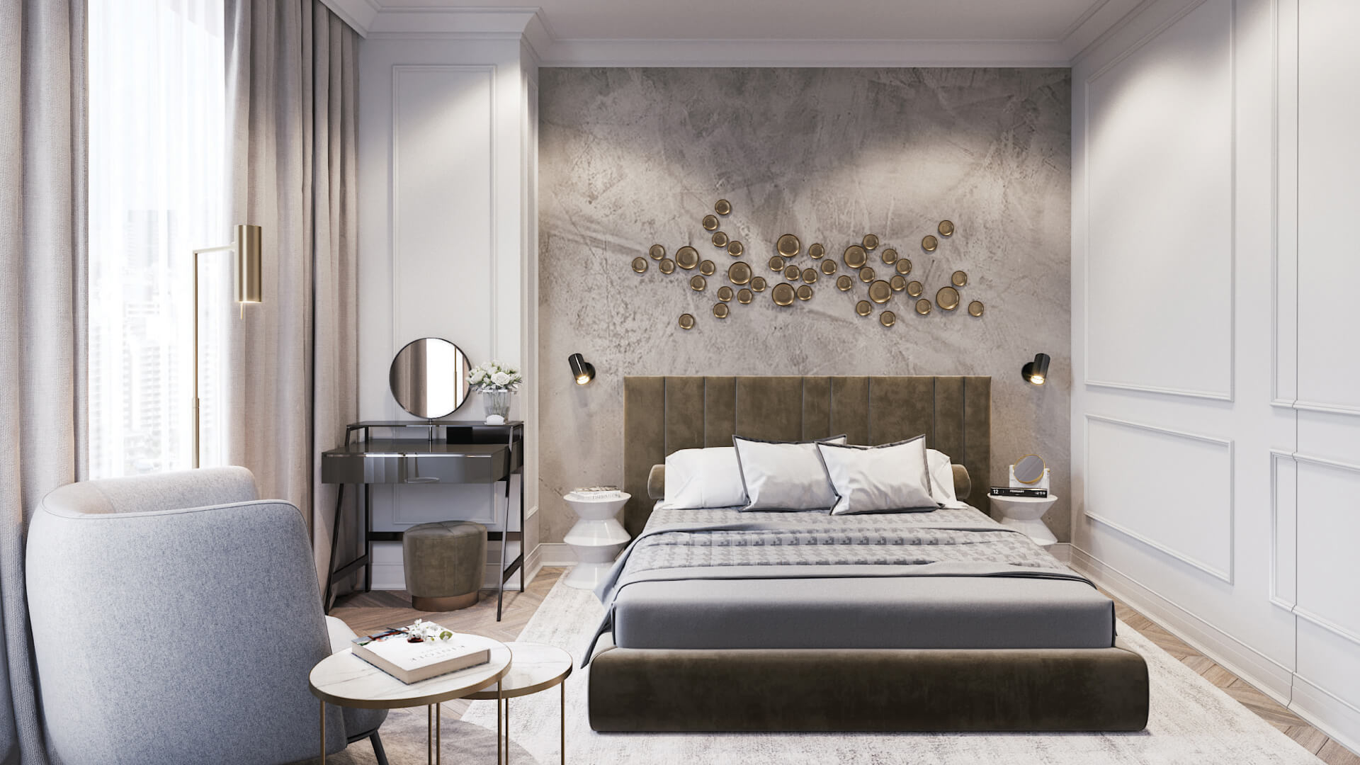 Классический стиль Мастер-спальня